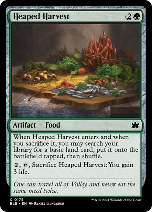 Heaped Harvest (BLB-175)  - Bloomburrow