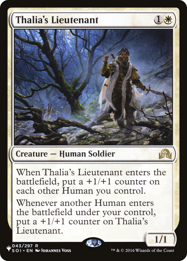 Thalia's Lieutenant (LIST-043/297)  - The List