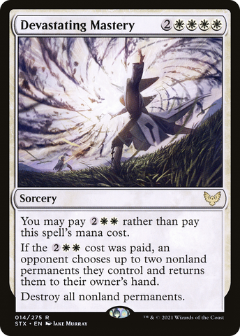 Devastating Mastery (STX-014)  - Strixhaven: School of Mages