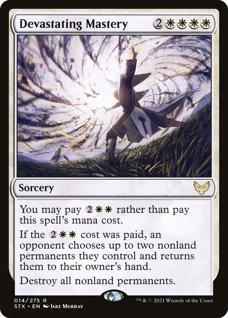 Devastating Mastery (STX-014)  - Strixhaven: School of Mages