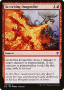 Scorching Dragonfire (ELD-139)  Foil - Throne of Eldraine
