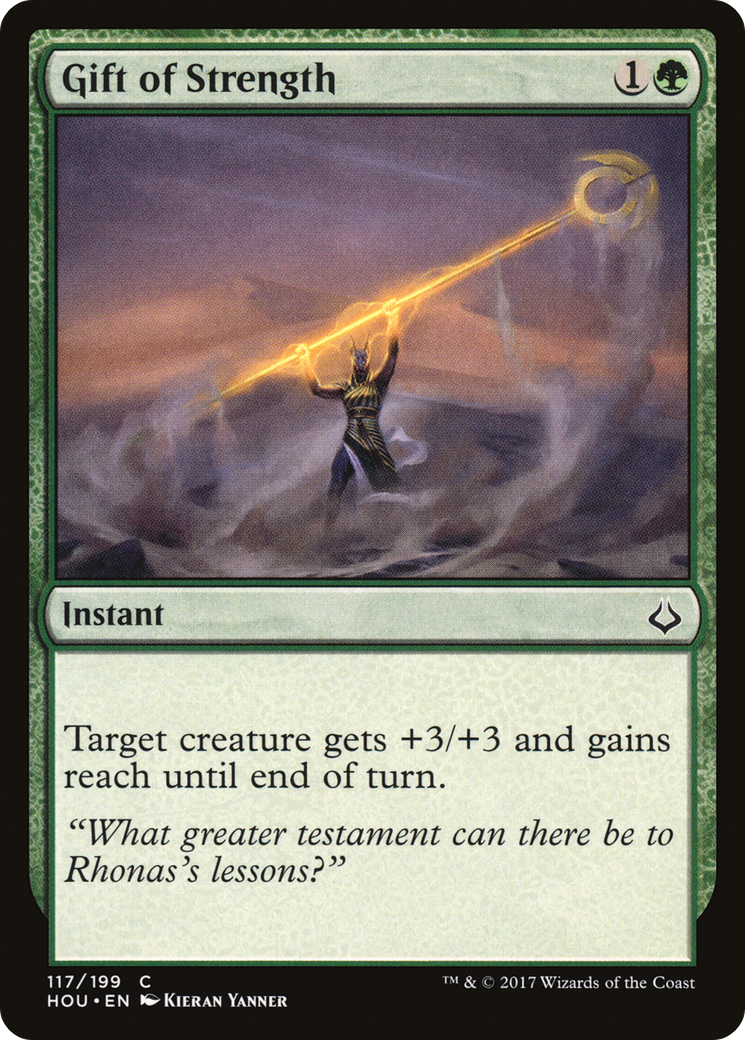 Gift of Strength (HOU-117)  - Hour of Devastation