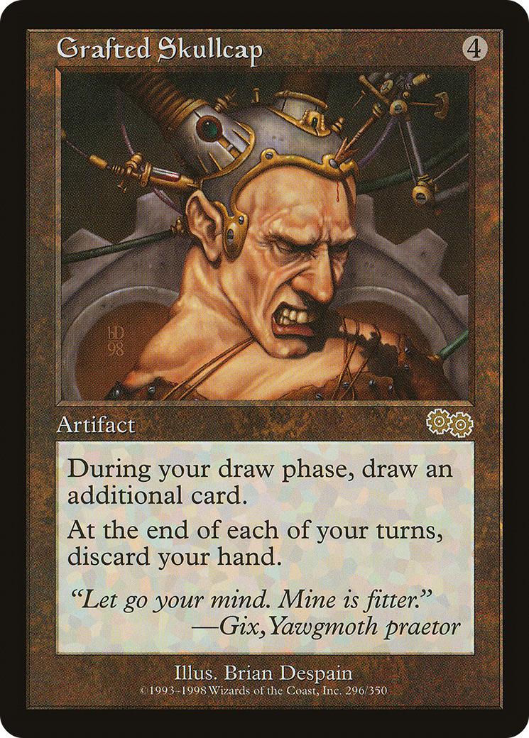 Grafted Skullcap (USG-296)  - Urza's Saga