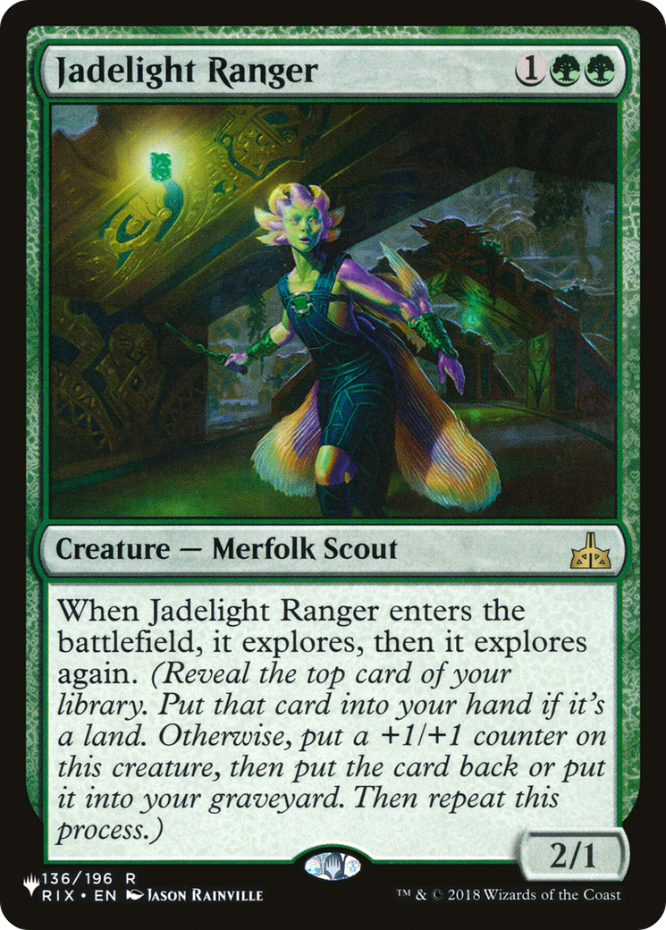 Jadelight Ranger (LIST-RIX-136)  - The List