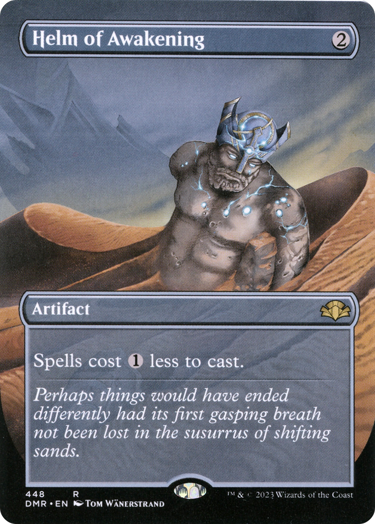 Helm of Awakening (Borderless) (DMR-448)  Foil - Dominaria Remastered