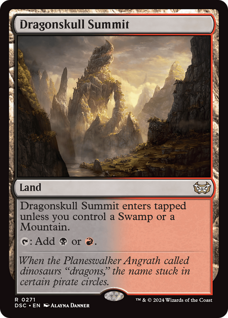 Dragonskull Summit (DSC-271)  - Duskmourn: House of Horror Commander
