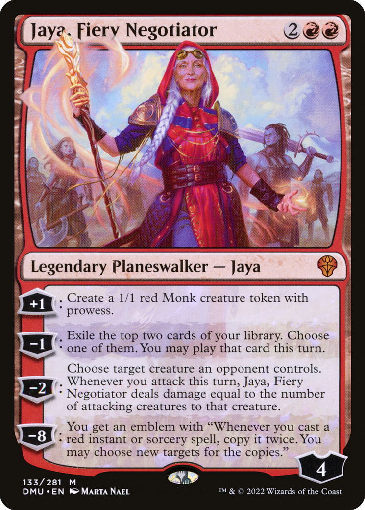 Jaya, Fiery Negotiator (DMU-133)  - Dominaria United
