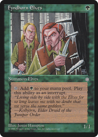 Fyndhorn Elves (ICE-132)  - Ice Age