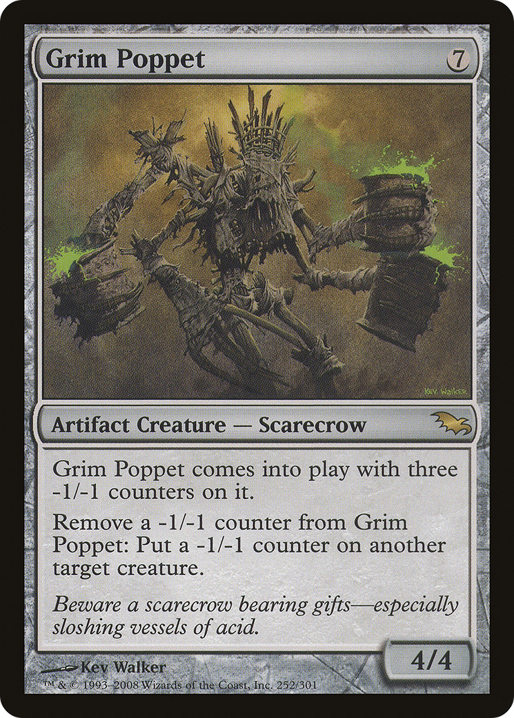 Grim Poppet (SHM-252)  Foil - Shadowmoor