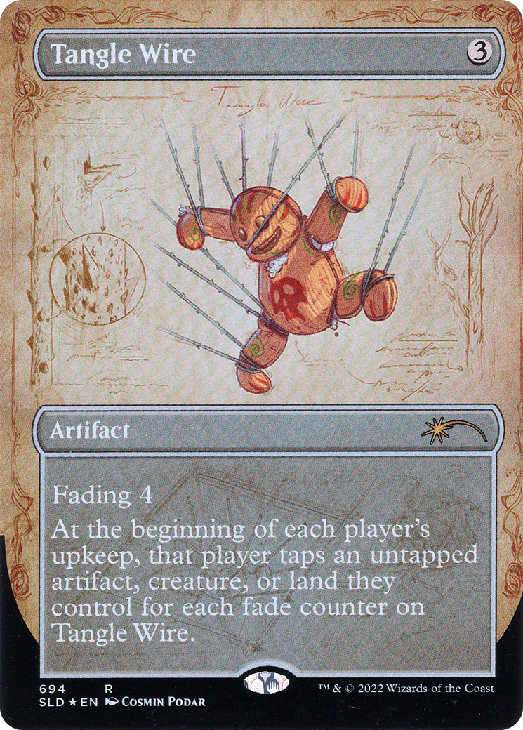 Tangle Wire (Borderless) (SLD-694)  Foil - Secret Lair Drop