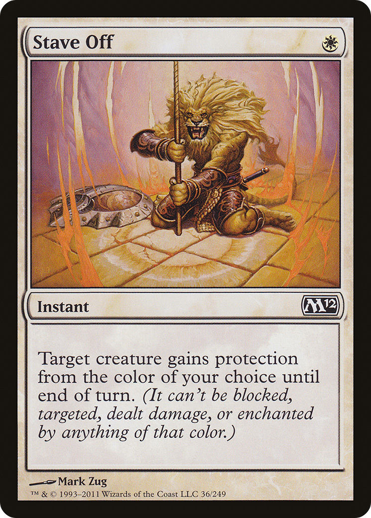 Stave Off (M12-036)  Foil - Magic 2012