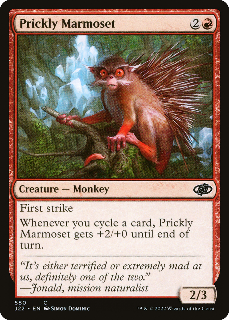 Prickly Marmoset (J22-580)  - Jumpstart 2022