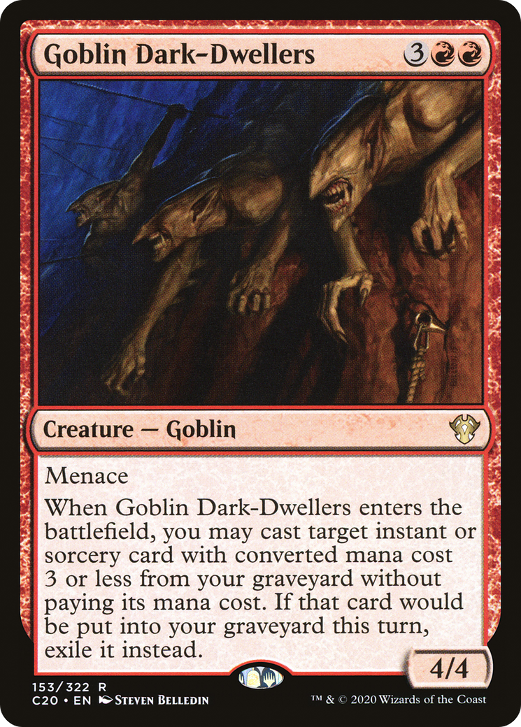 Goblin Dark-Dwellers (C20-153)  - Commander 2020