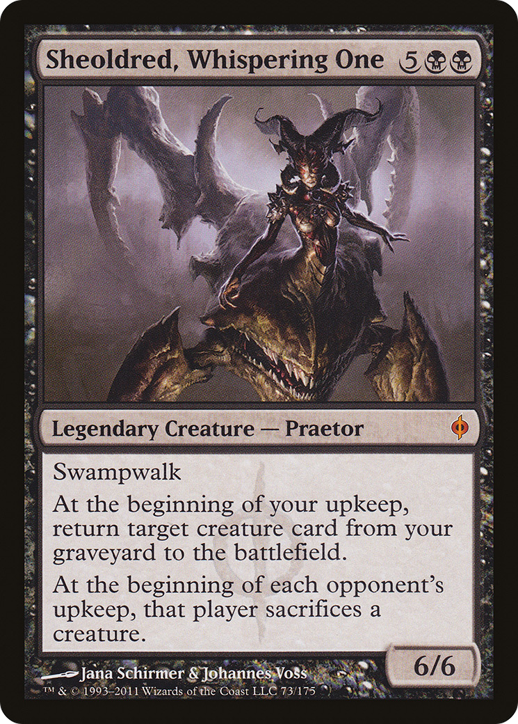 Sheoldred, Whispering One (NPH-073)  Foil - New Phyrexia