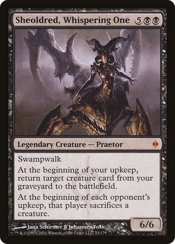 Sheoldred, Whispering One (NPH-073)  - New Phyrexia