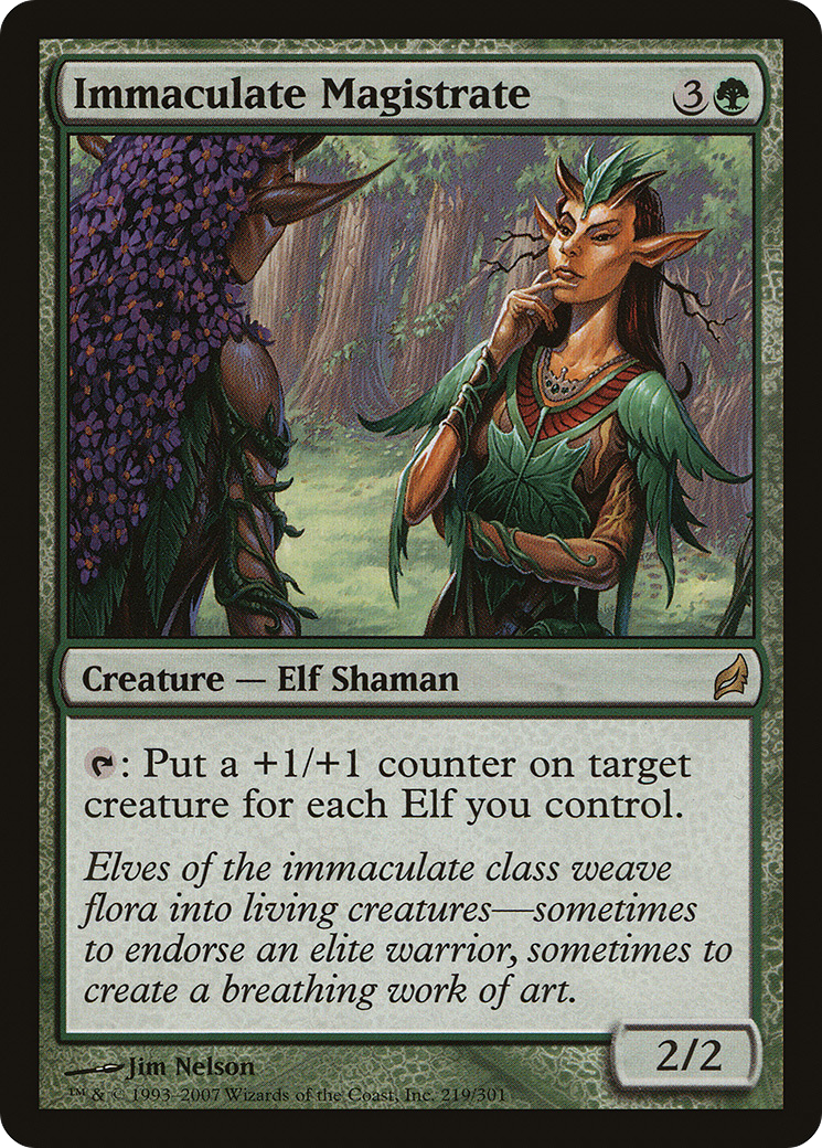 Immaculate Magistrate (LRW-219)  Foil - Lorwyn