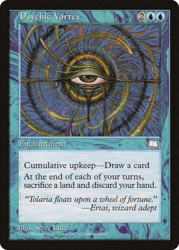 Psychic Vortex (WTH-)  - Weatherlight