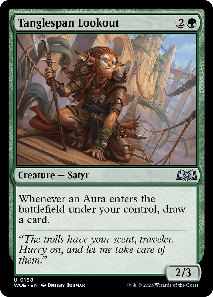 Tanglespan Lookout (WOE-188)  Foil - Wilds of Eldraine