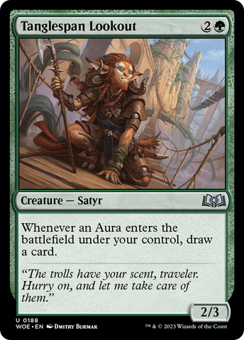 Tanglespan Lookout (WOE-188)  Foil - Wilds of Eldraine