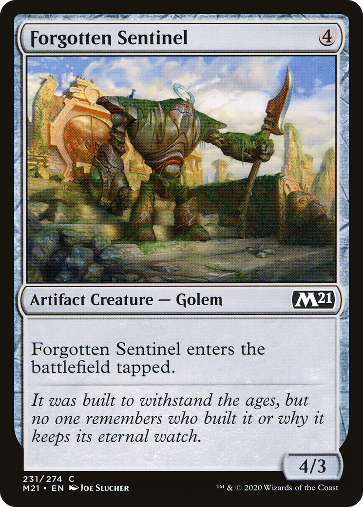 Forgotten Sentinel (M21-231)  Foil - Core Set 2021