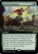 For the Ancestors (Extended Art) (CMM-770)  - Commander Masters: (Extended Art)