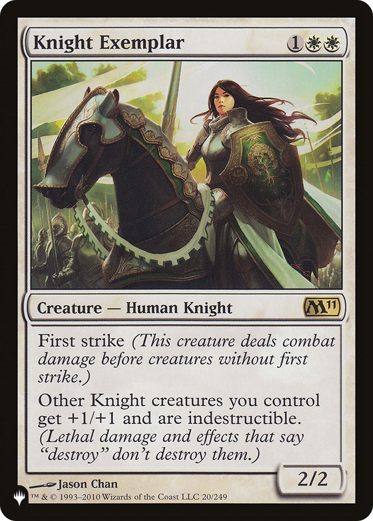 Knight Exemplar (M11) (LIST-20/249)  - The List