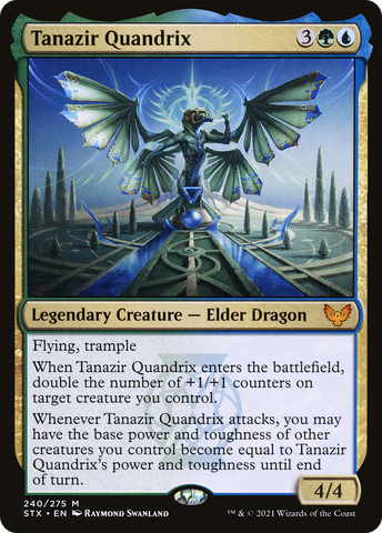 Tanazir Quandrix (STX-240)  Foil - Strixhaven: School of Mages
