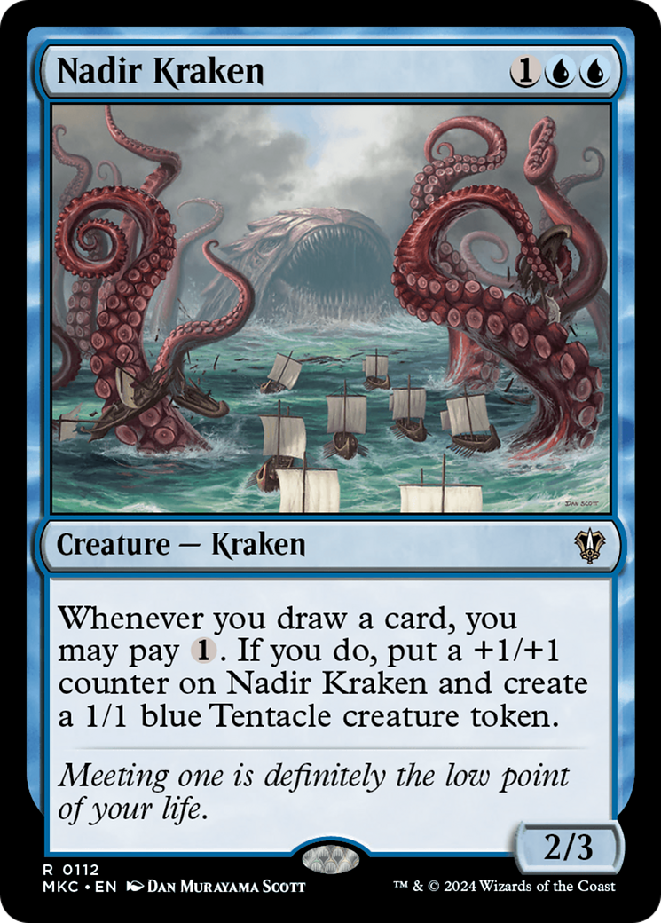 Nadir Kraken (MKC-112)  - Murders at Karlov Manor Commander