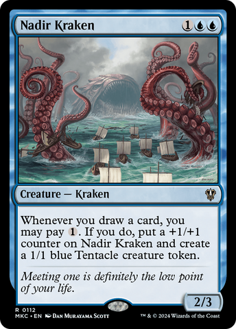 Nadir Kraken (MKC-112)  - Murders at Karlov Manor Commander