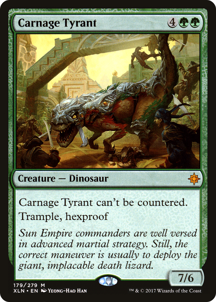 Carnage Tyrant (XLN-179)  - Ixalan