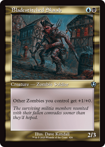 Bladestitched Skaab (Retro Frame) (INR-426)  Foil - Innistrad Remastered