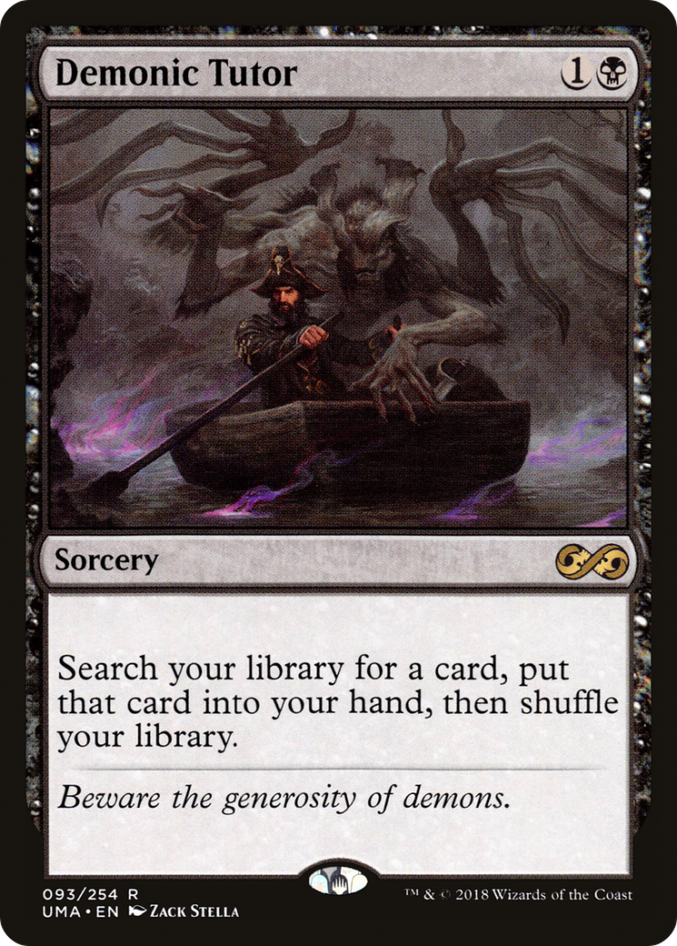 Demonic Tutor (UMA-093)  - Ultimate Masters