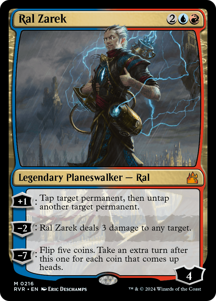 Ral Zarek (RVR-216)  Foil - Ravnica Remastered