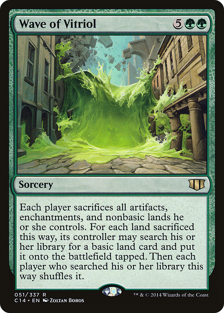 Wave of Vitriol (C14-051)  - Commander 2014