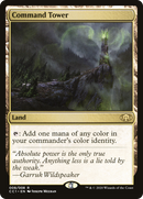 Command Tower (CC1-008)  Foil - Commander Collection: Green