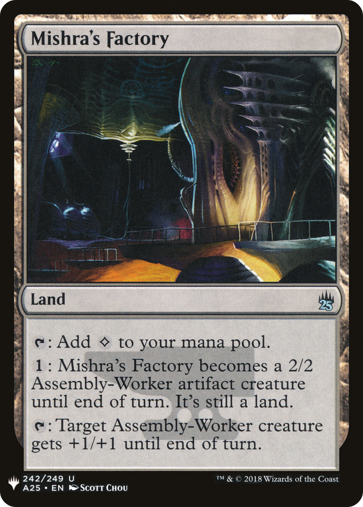 Mishra's Factory (A25) (LIST-A25-242)  - The List