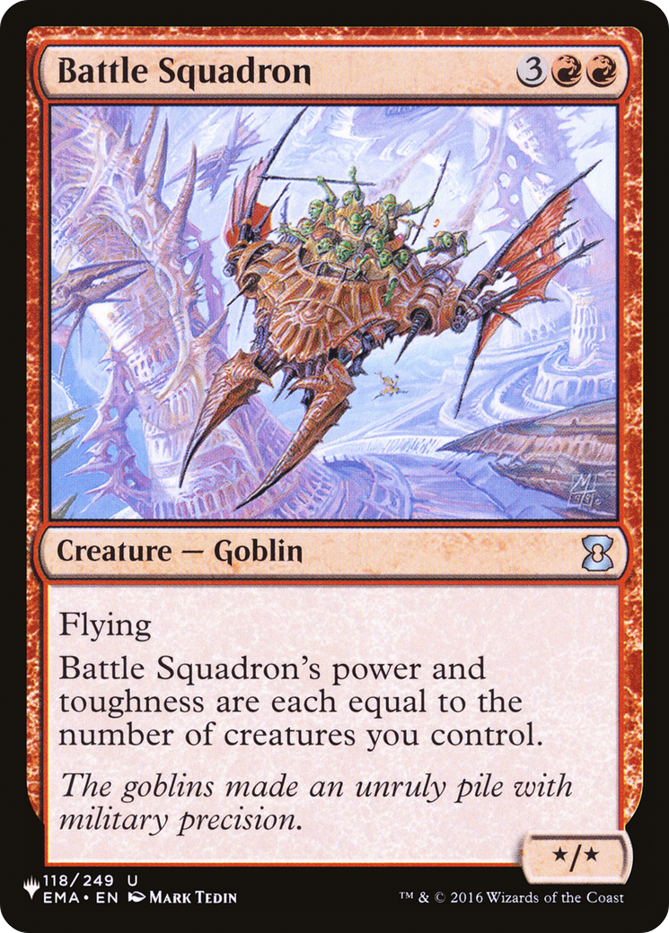 Battle Squadron (LIST-EMA-118)  - The List
