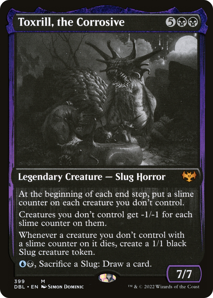 Toxrill, the Corrosive (DBL-399)  - Innistrad: Double Feature
