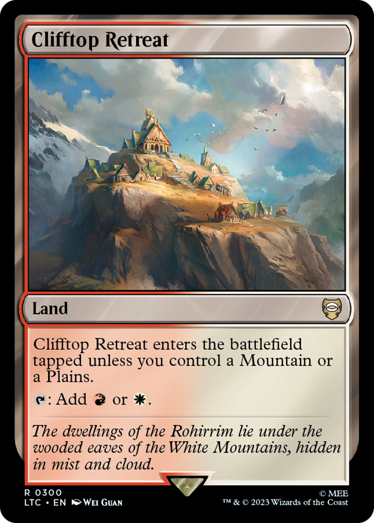 Clifftop Retreat (LTC-300)  - Tales of Middle-earth Commander