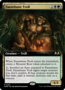 Faunsbane Troll (Extended Art) (WOE-361)  - Wilds of Eldraine: (Extended Art)