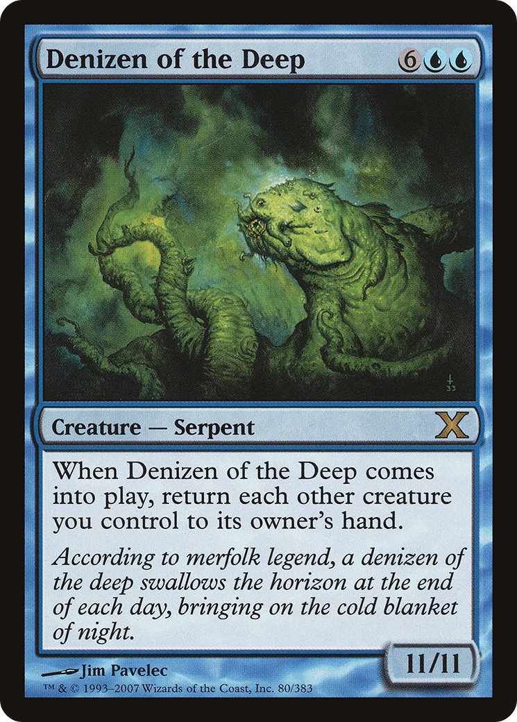 Denizen of the Deep (10E-080)  - Tenth Edition