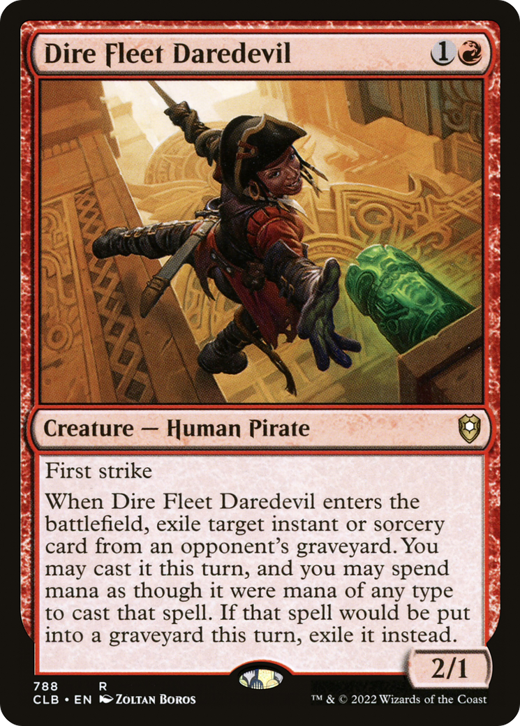 Dire Fleet Daredevil (CLB-788)  - Commander Legends: Battle for Baldur's Gate
