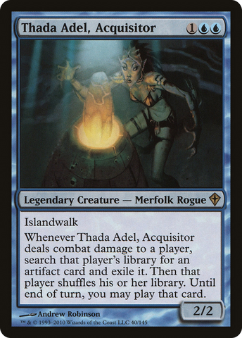Thada Adel, Acquisitor (WWK-040) - Worldwake Foil
