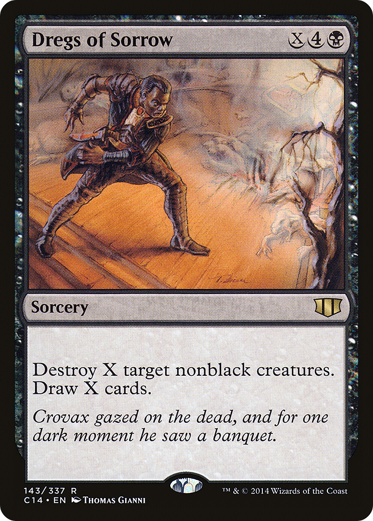 Dregs of Sorrow (C14-143)  - Commander 2014