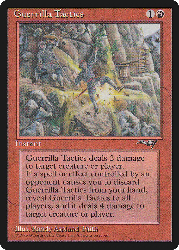Guerrilla Tactics (Cliff) (ALL-111)  - Alliances