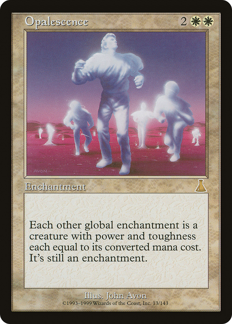 Opalescence (UDS-013)  Foil - Urza's Destiny