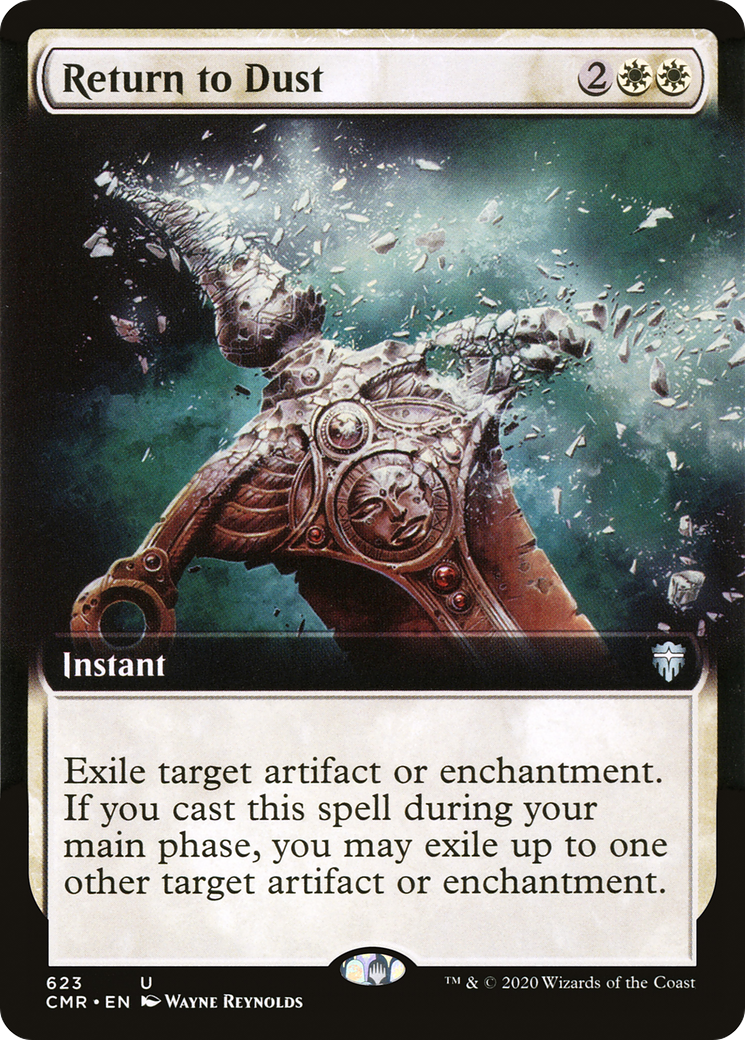 Return to Dust (Extended Art) (CMR-623)  - Commander Legends: (Extended Art)