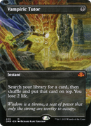 Vampiric Tutor (Borderless) (DMR-430)  Foil - Dominaria Remastered