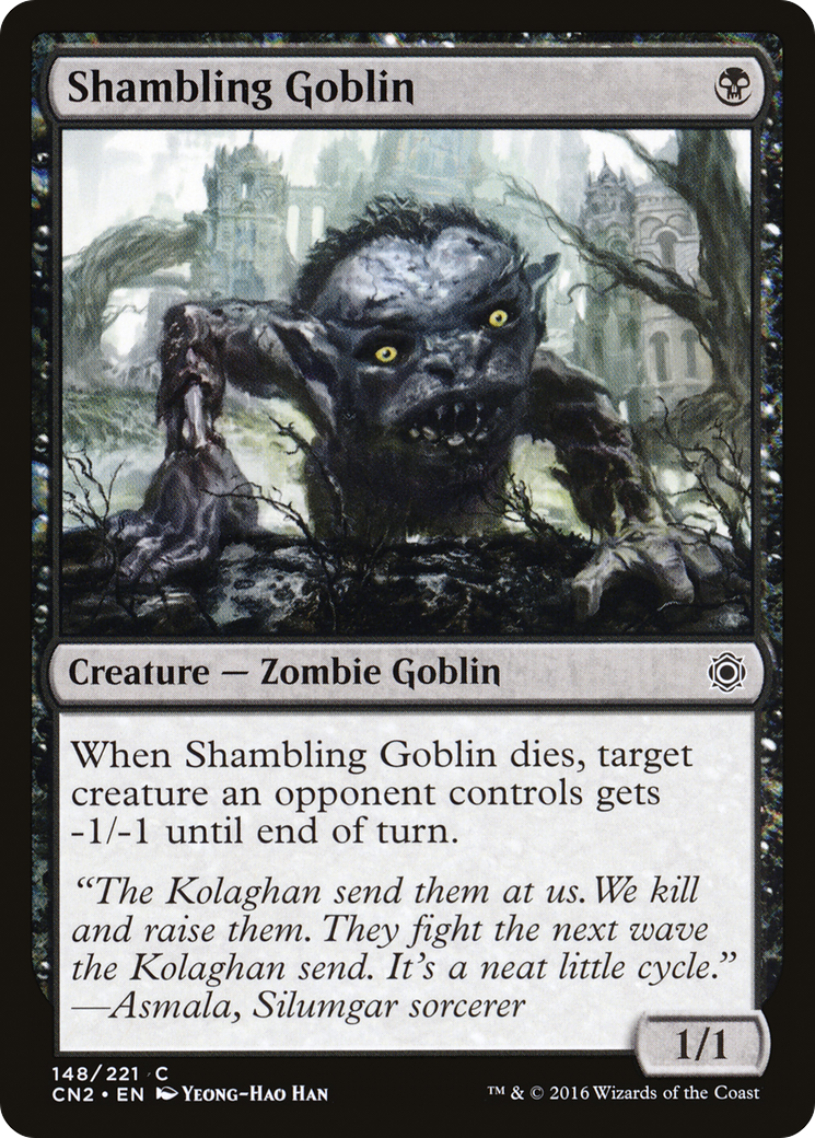 Shambling Goblin (CN2-148)  - Conspiracy: Take the Crown