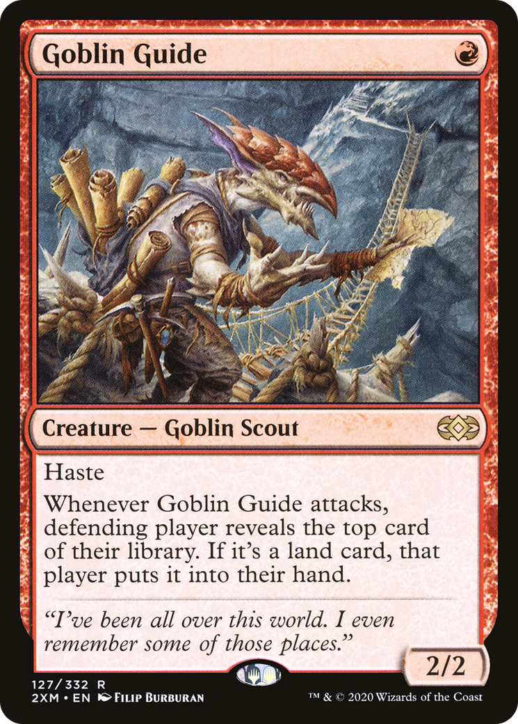Goblin Guide (2XM-127)  Foil - Double Masters